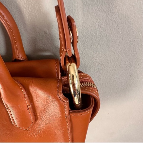 J Crew harper mini satchel camel brown bag - Picture 6 of 9